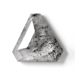 Triangle Shaped Grey Salt & Pepper Diamond (0.86 cts)