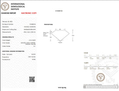 Natural Fancy Intense Orange Yellow Diamond Deal (0.15 cts)