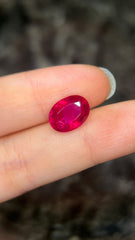 No Heat Burma Ruby (6.16 Cts)