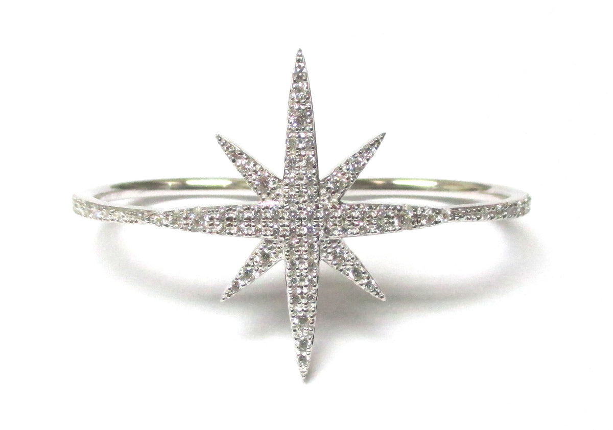 Diamond North Star Ring