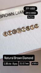 Natural Brown Diamond Deal (1.06 cts)