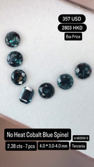 No Heat Cobalt Blue Spinel Deal (2.38 cts)