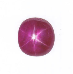 Purplish Red Star Ruby (4.1 cts)